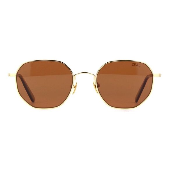 New ZEAL Gold Polarised Aviator Easterly 12013 Sunglasses Women - Picture 2 of 4